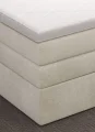 Boxspringbett PALACE mit 7-Zonen-Taschenfederkern & Bettkasten – modernes Polsterbett