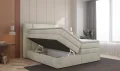 Boxspringbett PALACE mit 7-Zonen-Taschenfederkern & Bettkasten – modernes Polsterbett