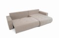Modernes, komfortables Sofa mit Schlaffunktion und Stauraum für Wohnzimmer