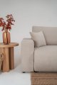 Modernes, komfortables Sofa mit Schlaffunktion und Stauraum für Wohnzimmer