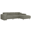 Ecksofa LUGA L HILLS – elegantes Designer-Ecksofa in L-Form mit Strukturstoff SCALA für modernes Wohnen, Stoff Scala - Grau.png