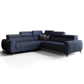 Porto Max 255x255 cm – Ecksofa mit Schlaffunktion und Bettkasten, Hochwertiger HR- & T35-Schaum, Regulierbare Kopfstützen - Echtleder L-4 - Blau.png