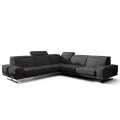 Ecksofa Fiore Max 265x265 cm mit T35 Schaum & Wellenfederung – modernes Ecksofa mit verstellbaren Kopfstützen, Gemma 90 - Dunkelgrau.png