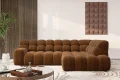 Campile L Ecksofa – Designer Eckcouch mit elektrischer Sitztiefenverstellung, modernes Sofa mit Steppung, 287 × 202 cm