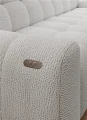 COCOON S Ecksofa mit elektrischer Sitztiefenverstellung – modernes Ecksofa 292×170 cm, HR-Schaum, Wellenfeder