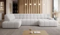 COCOON XL Ecksofa mit elektrischer Sitztiefenverstellung – modernes Designer Ecksofa 366 × 207 cm