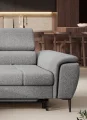 DENVER L Ecksofa mit Schlaffunktion & Bettkasten – Relaxfunktion, verstellbare Kopfstützen, 288 cm