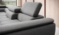 DENVER L Ecksofa mit Schlaffunktion & Bettkasten – Relaxfunktion, verstellbare Kopfstützen, 288 cm