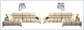 Links/Rechts Plaza L Ecksofa