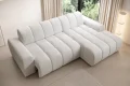 Ecksofa FABIO S mit elektrischer Sitztiefenverstellung | Modernes Design 266x170 cm