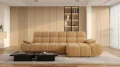 Ecksofa Gamba S mit Elektrische Relaxfunktion, Sitztiefenverstellung & Komfort - Stoff Dress Me 25
