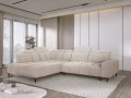 Giovanni L Ecksofa mit elektrischer Sitztiefenverstellung & Relaxfunktion, modernes Komfortsofa