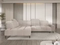 Giovanni L Ecksofa mit elektrischer Sitztiefenverstellung & Relaxfunktion, modernes Komfortsofa