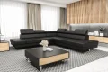 Ecksofa EMPORIO MAX Schwarz