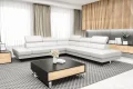 Ecksofa EMPORIO MAX Weiß