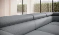 Ecksofa RAVEN L mit Schlaffunktion, RELAX-Kopfstützen & Bettkasten – modernes, minimalistisches Komfortsofa für Ihr Wohnzimmer
