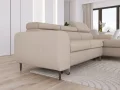 RAYO S – funktionales Ecksofa mit Delfin-Schlaffunktion, geräumigem Bettkasten und verstellbaren Kopfstützen