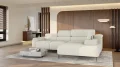 Ecksofa NALDO L 304x216 cm, Elektrische Sitztiefenverstellung & Verstellbare Kopfstützen
