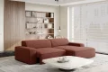 Ecksofa NUBE S – Modernes Design mit elektrischer Sitztiefenverstellung