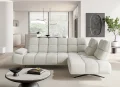 Ecksofa PRADO L – Modernes Design mit elektrischer Relaxfunktion & Sitztiefenverstellung