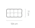 Ecksofa PLAZA XL hocker