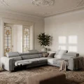 Ecksofa Orion I Relax mit Schlaffunktion und verstellbaren Kopfstützen im Glamour-Stil - Stoff Terra 88, Grau.jpg