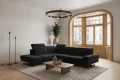 Ecksofa Fiore 265 × 220 cm mit verstellbaren Kopfstützen und T35-Schaum - Links