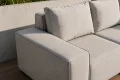 Ecksofa GARTEN Gartenmöbel Terrasse wasserdicht OUTDOO