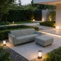 BARI 3-Sitzer Gartensofa mit Hocker wetterfest modernes Design, Graphitgrau - Sumba 7068.jpg