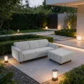 BARI 3-Sitzer Gartensofa mit Hocker wetterfest modernes Design, Graphitgrau - Sumba 7064.jpg