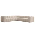 Ecksofa BALOO CORNER 300x300 cm – Komfort mit HR-Schaum und Wellenfedern - Beige (Tiffany 02)