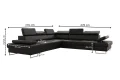 GALAXY MAX Ecksofa 280x280 cm