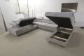 Ecksofa GALAXY MAX I mit Schlaffunktion und Bettkasten