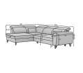 Noble Ecksofa