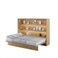 Wandklappbett Bed Concept 140x200 Horizontal Lenart Bett Eiche Grau