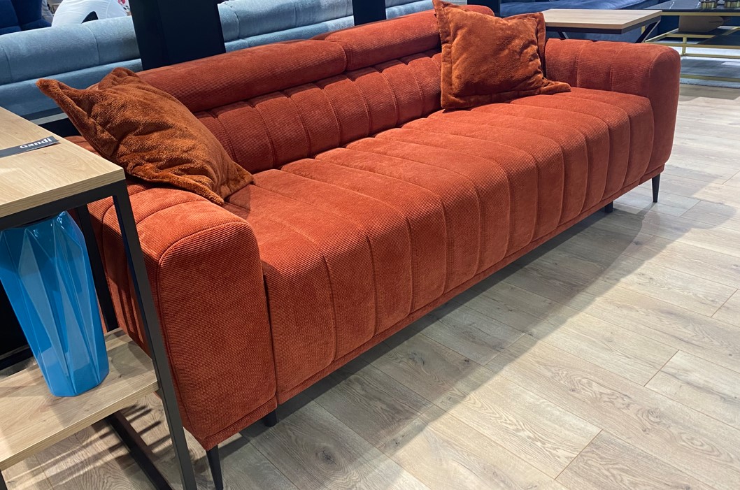 Sofa Ziegelrot 2