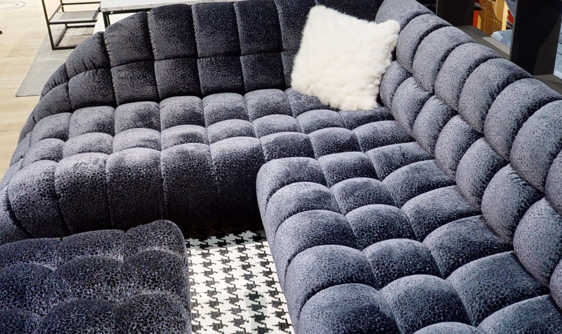 Ecksofa Schwarz 3