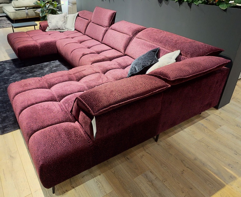 Ecksofa Burgund