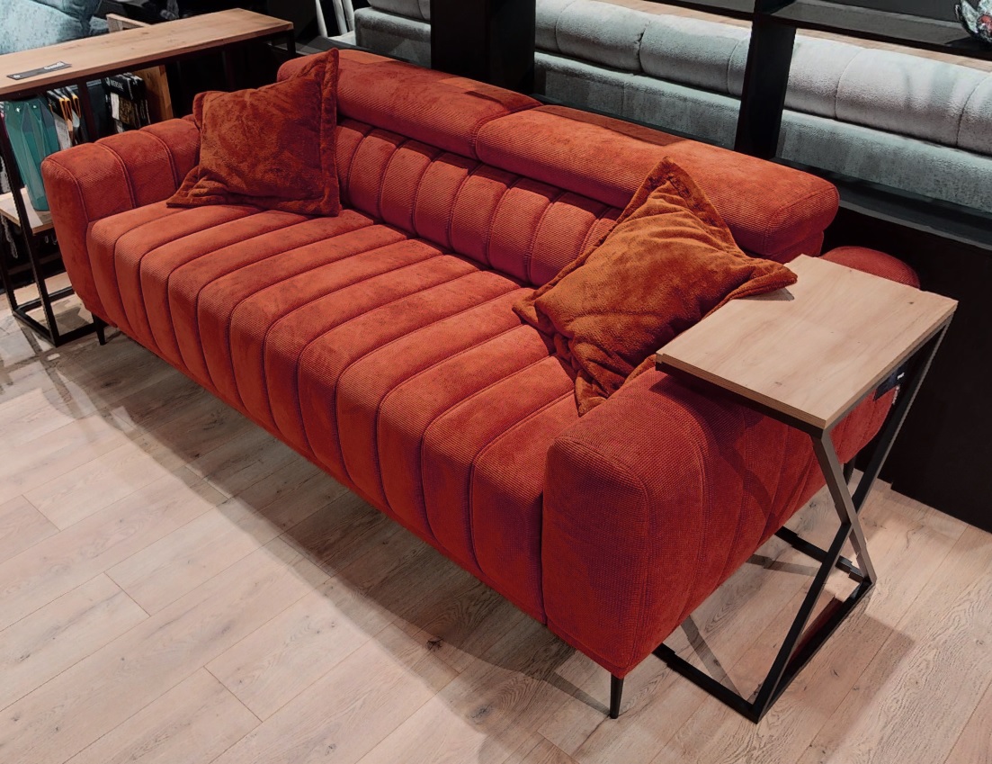Sofa Ziegelrot 2