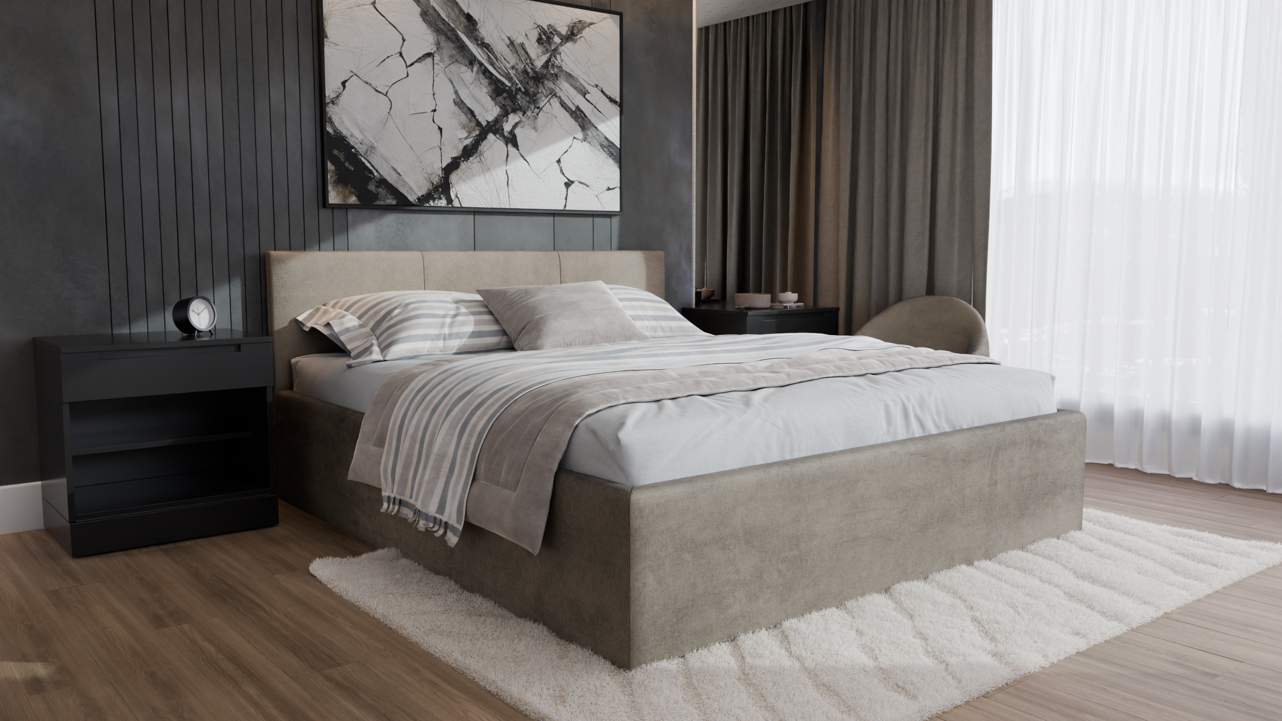 Dona Polsterbett 180x200 cm - Noble 02