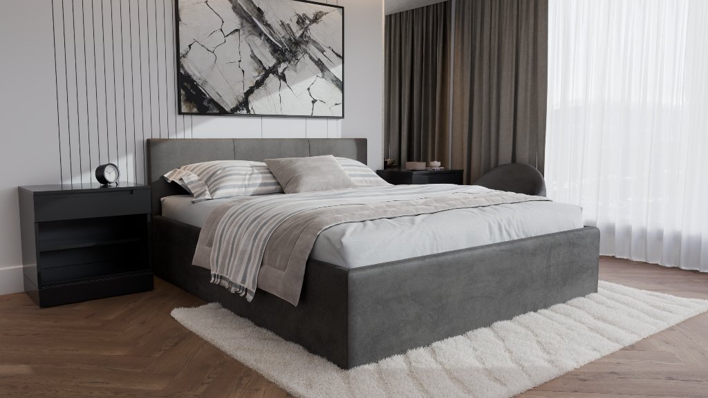 Dona Polsterbett 180x200 cm - Noble 84