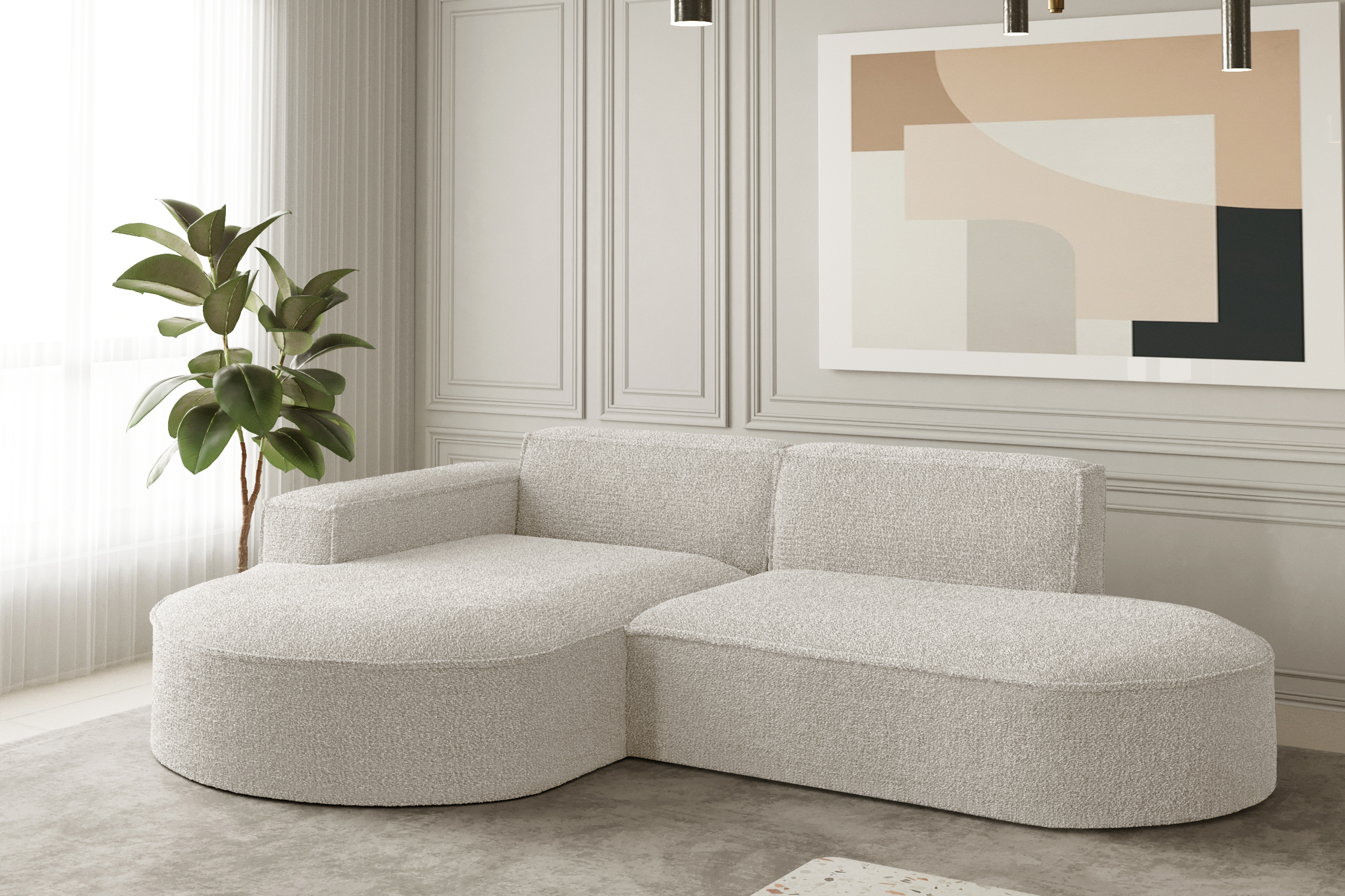 Ecksofa PARMA STUDIO NATA