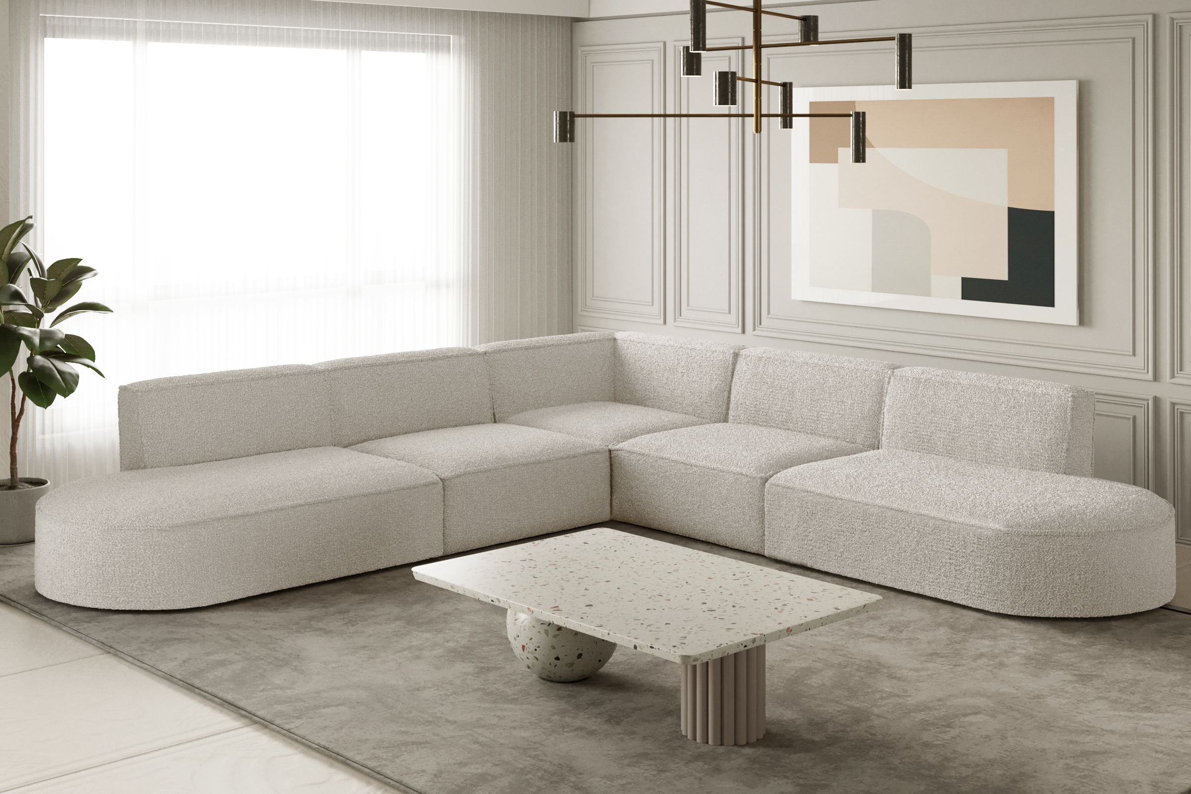 Ecksofa PARMA CORNER NATA