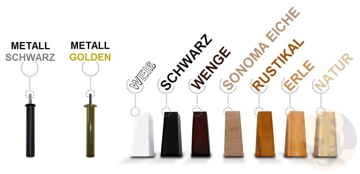 Beine zur auswahl