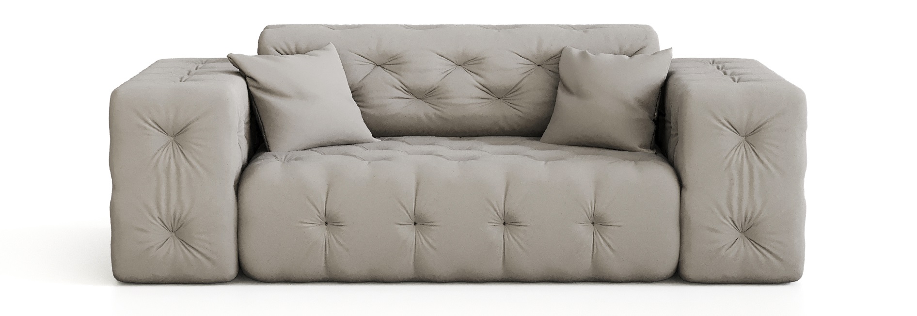 Sofa 2-sitzer Modest vor