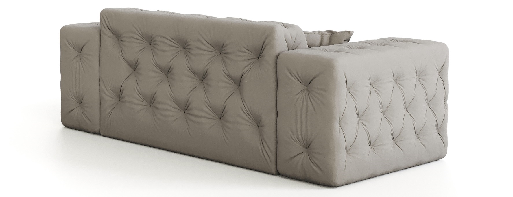 Sofa 2-sitzer Modest hinten