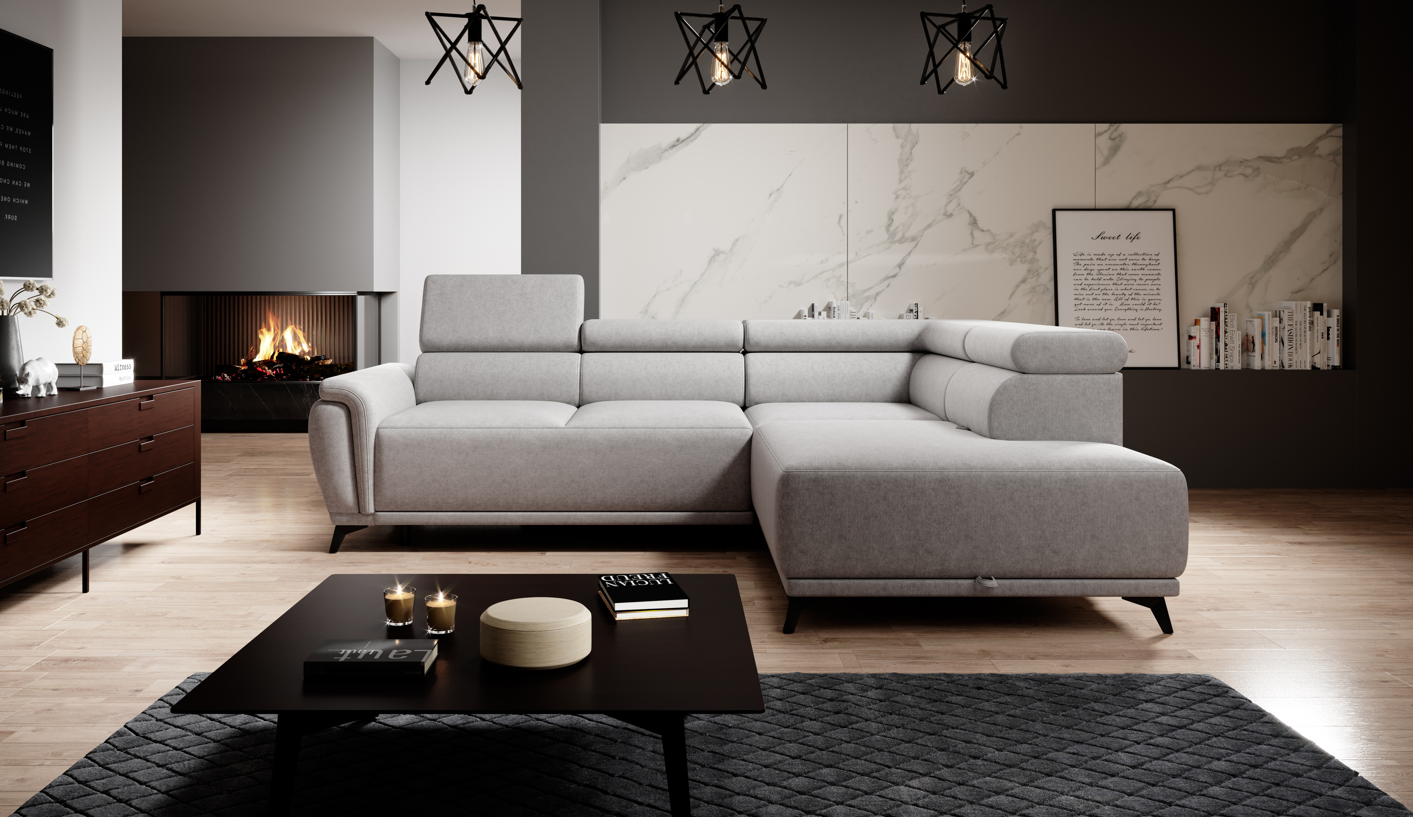 Ecksofa Atlanta Rosario 454 Dekor