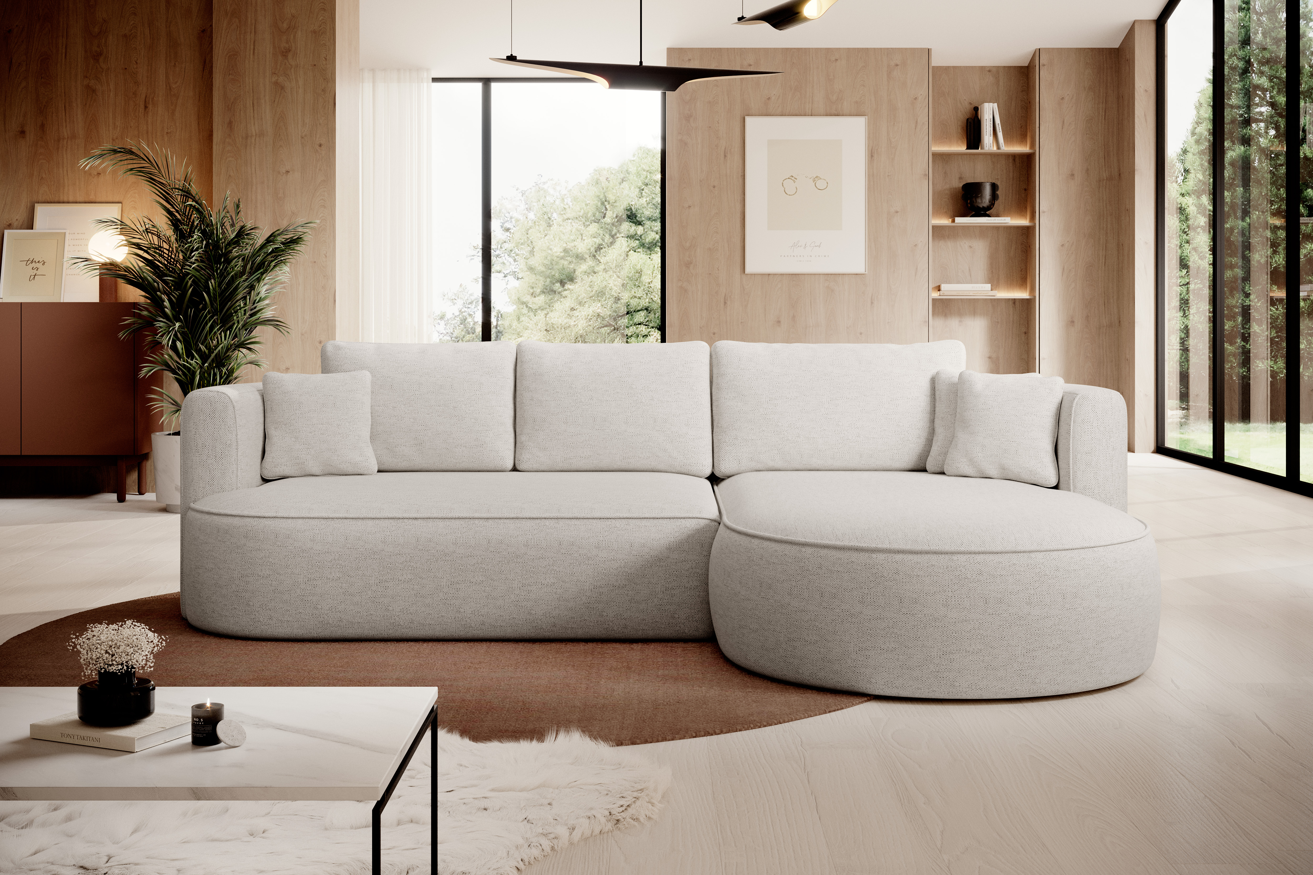 Ecksofa Fiore Dekor Front
