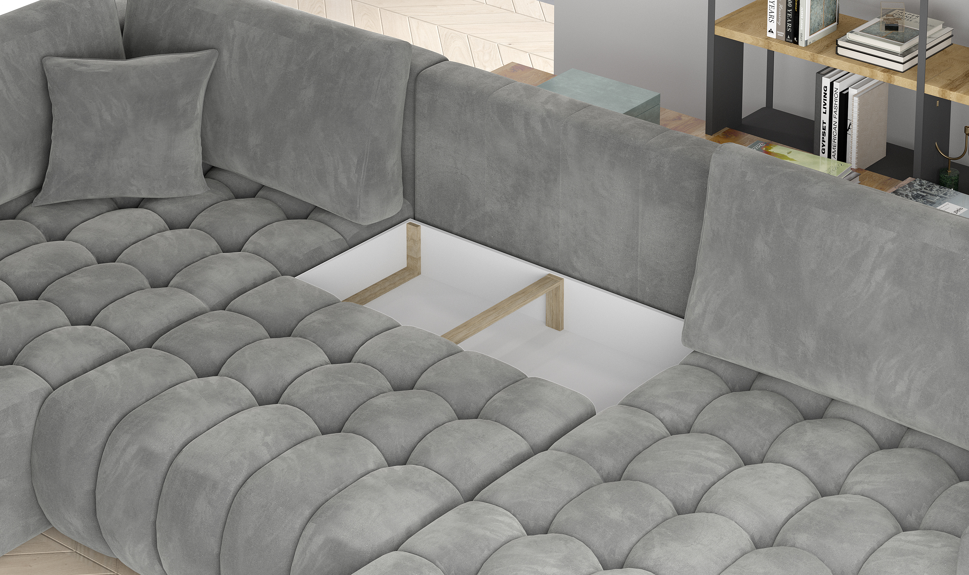 Ecksofa Bonito Bettkasten