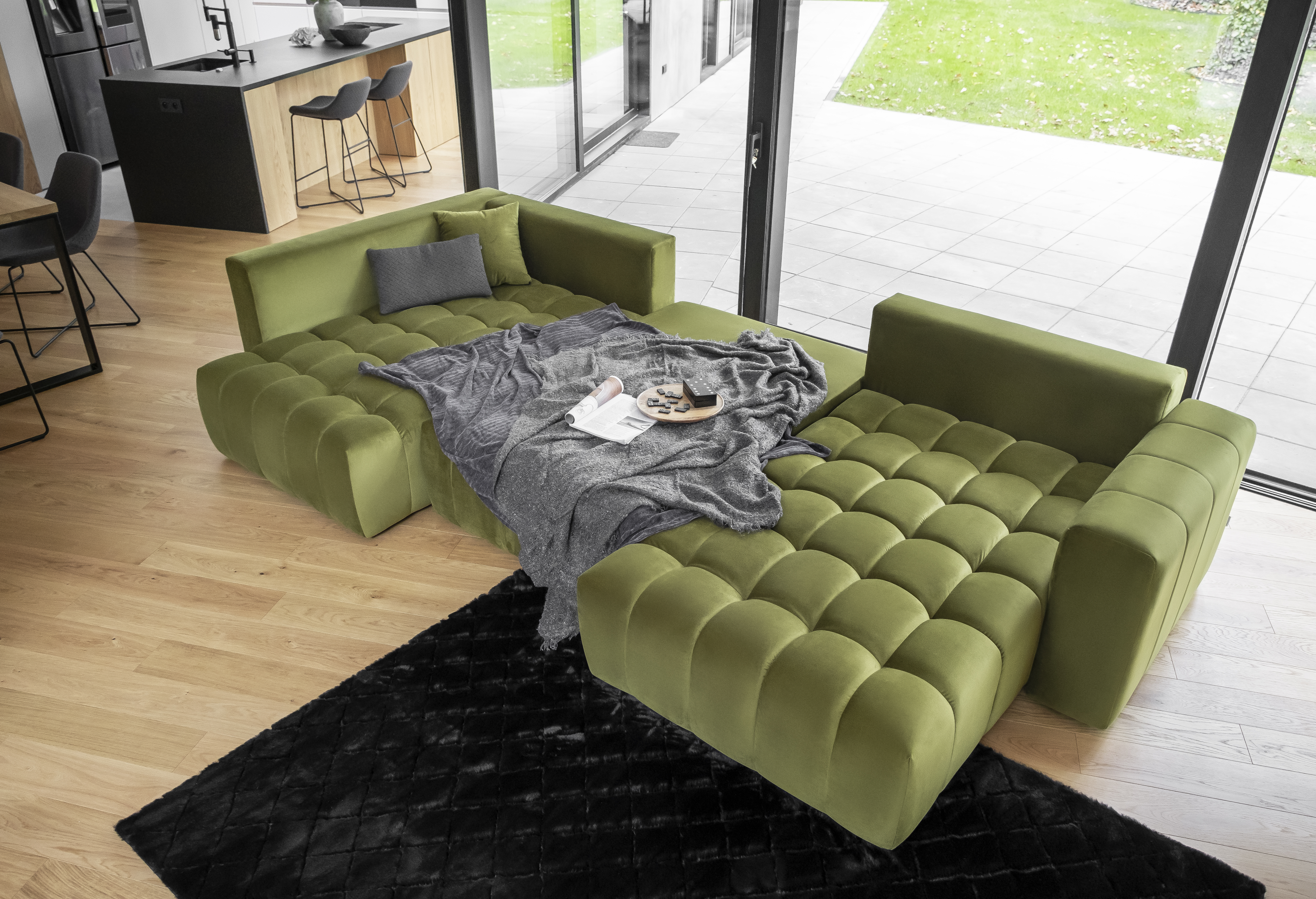 Ecksofa Bonito Schlaffunktion